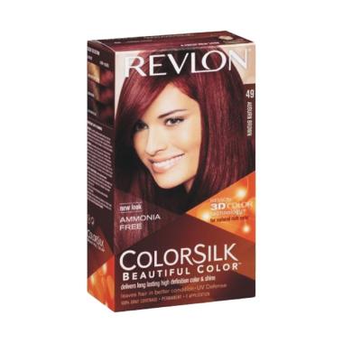 Revlon Colorsilk Beautiful 49 Cat Rambut - Auburn Brown