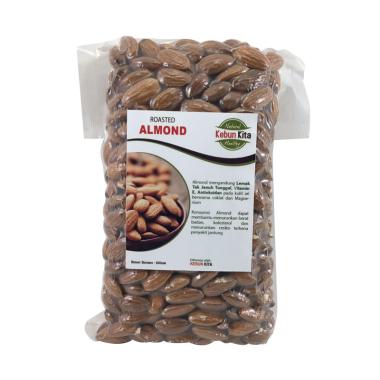 Kebun Kita Panggang Kupas Kulit Roasted Almond Kacang [500 g]