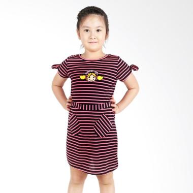 Surfer Girl Junior 7ROSY Dress Anak - Black