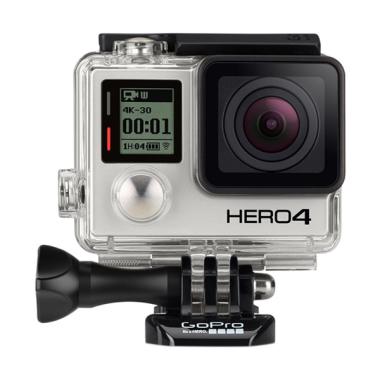 GoPro Paket Super Lengkap Hero 4 Edition Action Camera - Black