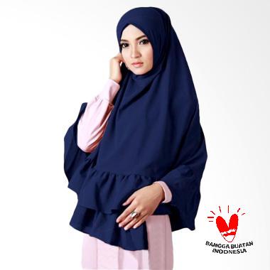 Hijabku Murah Taj Mahal Kerudung Syar'i - Biru Donker