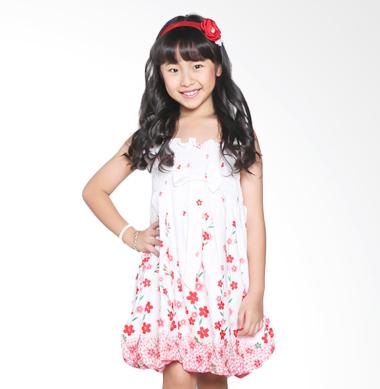 Pretty Girl 2CALYA Calya Muslim Woven Dress Anak