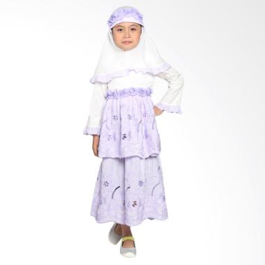 Pretty Girl 2Passion Dress Muslim Anak - Purple