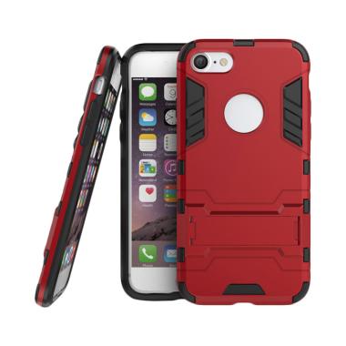 OEM Transformer Robot Iron Man Casing for iPhone 6S 4.7 Inch - Red