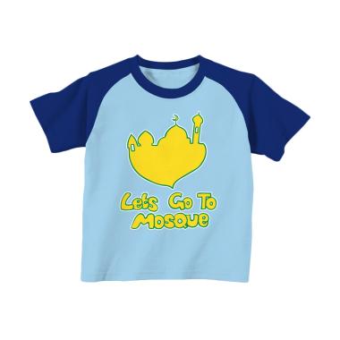 Aitana AiK-16-011 Letsgo Kids Kaos Muslim Anak Laki Laki - Biru Langit