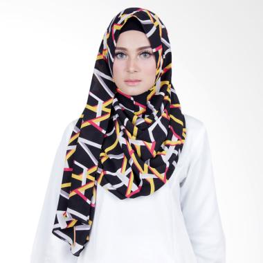 Cantik Kerudung Sheefa Long Nadine Print Hijab - No.4