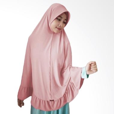 Milyarda Hijab Instant Bergo Pet Ihrom - Dusty Pink