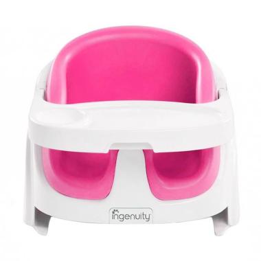 Bright Starts Baby Base 2in1 Kursi Makan Anak - Magenta