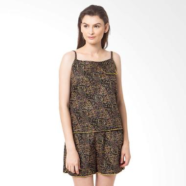 Madeleine Piyama Millie Set Baju Tidur Wanita - Black