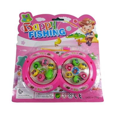 Toys Empire set 378 Fishing Game Mainan Pancingan - Pink