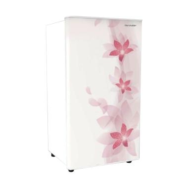 SHARP SJ-N166F-FW Kirei II Refrigerator - Flower White [1 Door/128 L]
