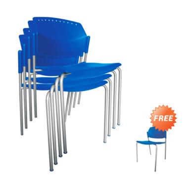 Ergosit Activ Kursi - Dark Blue [4 Unit] + Free 1 Kursi