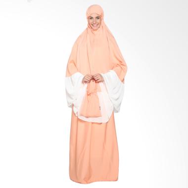 Tatuis x Blibli Orange Gloome Blibli 007 Mukena - Broken White