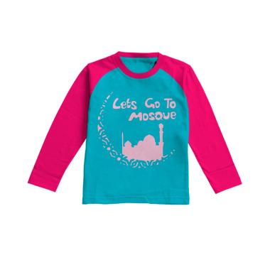 Aitana Kids AiK-16-006 Mosque Kaos Muslim Anak Perempuan - Turkis