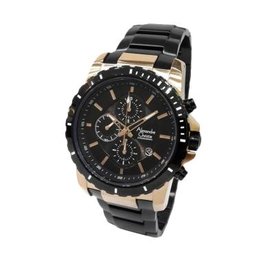 Alexandre Christie AC6141 Jam Tangan Pria - Hitam Rose