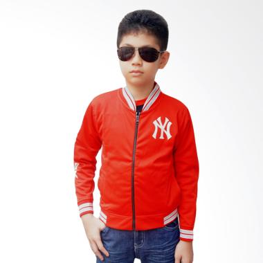 Chloe Babyshop Varsity New York F711 Jaket Anak - Merah