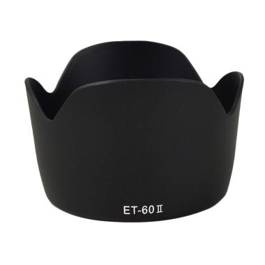 Klear Photo ET 60 Flower Shape Lenshood for Canon - Hitam