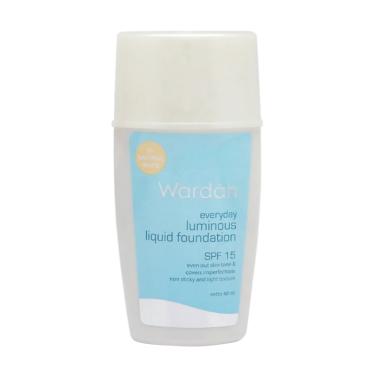 Wardah Everyday Luminous Liquid Foundation 01 Natural White - 40ml