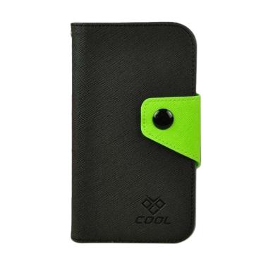 OEM Rainbow Flip Cover Casing for Microsoft Nokia Lumia 520 - Hitam