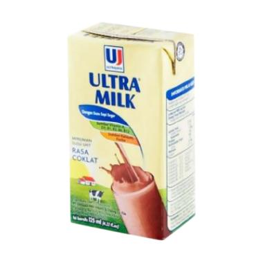 Ultra Jaya Susu Ultra Milk Coklat [125 mL] - 8998009010590
