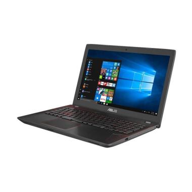 Asus FX502VM-DM613T Notebook - Black [Ci7-7700HQ/16GB/GTX1060 3GB/15.6 inch/Windows 10]