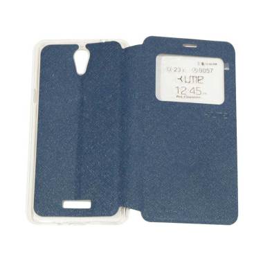 UME Flipcase / Flipshell / Flip Cov ... g Handphone / View - Navy