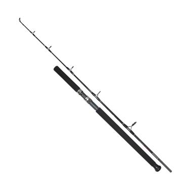 Maguro Barracouta Joran Jigging Peralatan Memancing - Black [PE 8]