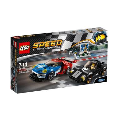 LEGO Speed Champions 75881 2016 Ford GT & 1966 Ford GT40 Blocks & Stacking Toys LEGO Speed Champions 75881 2016 Ford GT & 1966 Ford GT40 Blocks & Stacking Toys