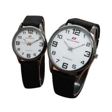 Swiss Army SA4093 Jam Tangan Couple - Hitam
