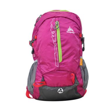 One Polar 9656 Tas Ransel Laptop Hiking + Rain Cover - Purple