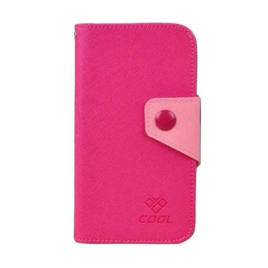 OEM Case Rainbow Cover Casing for Apple iPhone 6S Plus - Merah Muda
