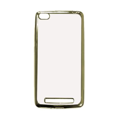 OEM Case Shining Chrome Softcase Casing for Oppo Neo 7 A33W - Silver