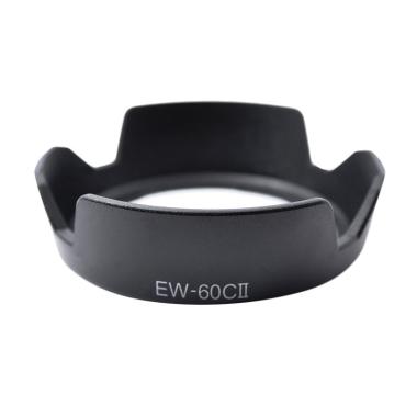Klear Photo EW 60C Flower Shape Lenshood for Canon - Hitam