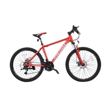 Vivacycle Alloy Shimano 21sp L3111 Sepeda Gunung MTB APEX 660 - Merah [26 Inch]