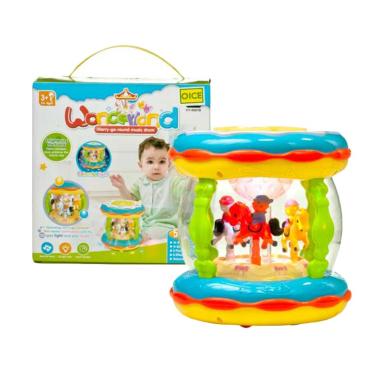 OICE PMA Wonderland Merry Go Round Music Drum Besar Mainan Anak