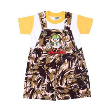 Tompege Kodok TP-7151B Setelan Jumpsuit Anak Laki-laki - Kuning