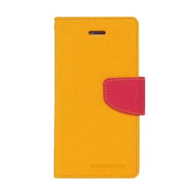 Mercury Fancy Diary Casing for Xiaomi Mi4i - Kuning Magenta