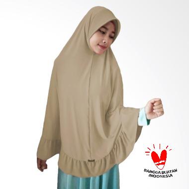 Milyarda Hijab Bergo Pet Ihrom Kerudung Instant - Cream
