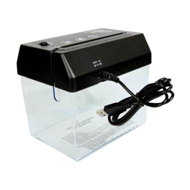 TOKUNIKU Mini USB Paper Shredder with Letter Opener -