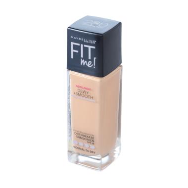 Maybelline Fit Me Dewy + Smooth Foundation - 230 Natural Buff - 30ml