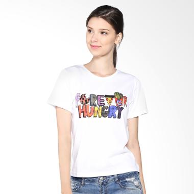JCLOTHES Tumblr Tee Forever Hungry Kaos Wanita - Put.