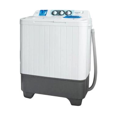 Denpoo DW-898W Mesin Cuci - Putih [2 Tabung/ 8.5 kg/ Khusus Jabodetabek] Putih