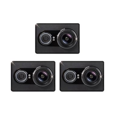 Xiaomi Yi Action Camera - Black [16 MP/International Version/3 Pcs]