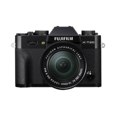 Fujifilm X-T20 Mirrorless Digital Camera with 16-50mm Lens Black