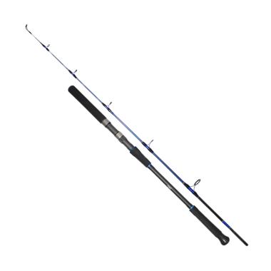Maguro Oceanos PE 1.5-4 Joran Jigging Peralatan Memancing - Black Blue