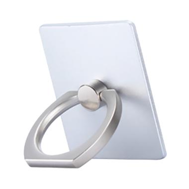 iRing Universal Mobile Phone Ring Stand + Hanging Ring - Silver