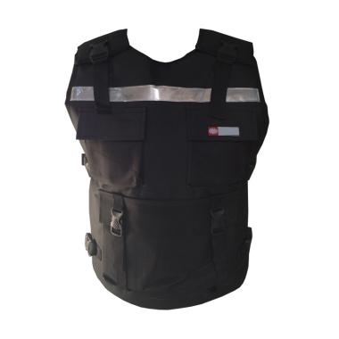 Ormano Road Racing Touring Biker Rompi Motor - Hitam Putih