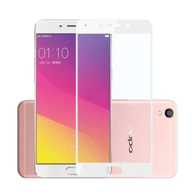 Tempered Glass 3D Full Screen Cover for Oppo Neo 9 A37 - list White