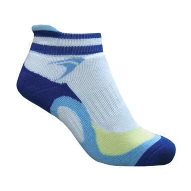 Flypower Thunder Kaos Kaki Badminton Wanita - White Blue