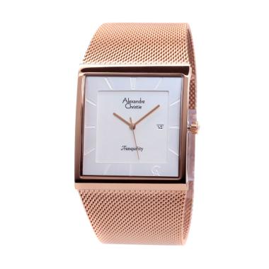 Alexandre Christie Pria 8333 Jam Tangan Pria - Rosegold